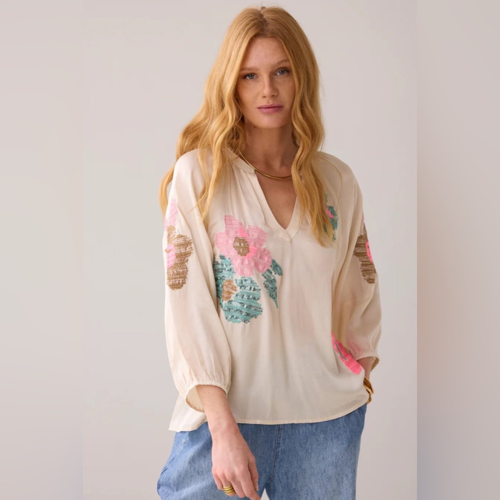 SUMMUM - SATIN FLOWY TOP
